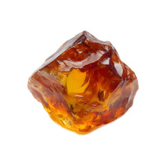 Luminous Amber Gemstone Raw, Uncut, and Sparkling