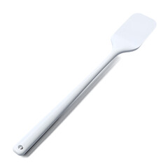 Fototapeta premium White Silicone Spatula, Kitchen Utensil, Cooking Tool, Baking Spatula, Food Prep