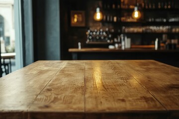 Cozy Rustic Cafe Interior