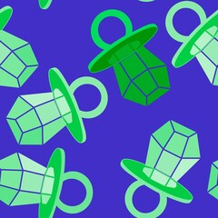 Sugar candy rings seamless retro pattern for wrapping paper and fabric and linens and kids clothes print