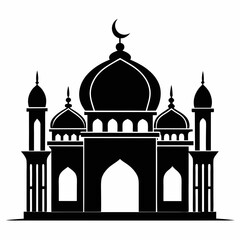 taj mahal vector