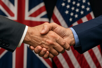 UK USA Diplomatic Handshake Agreement
