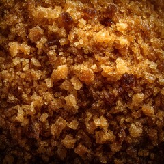 Brown sugar background and texture, top view --v 7.0