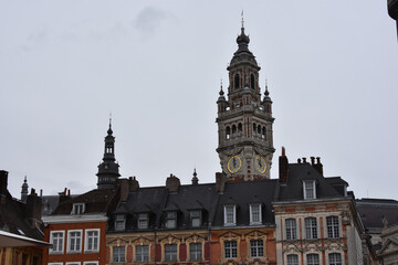 Le beffroi Lille, france, tourisme. 