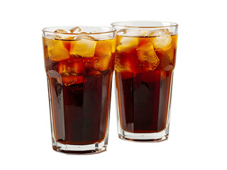 Iced Dark Soda Refreshment, Sparkling, Cold
