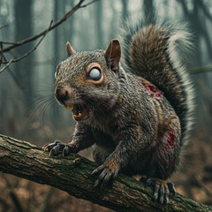 Zombie Squirrel