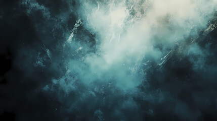 Obraz premium Cinematic overlay with faded textures subtle light burns and a vintage motion picture aesthetic. [Steamspire Wastes] | Gearveil Mist | faded motion. Illustration