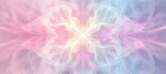 Obraz premium High definition fractal creative symmetrical pattern