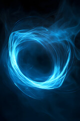 Blue special effect high-definition light effect image