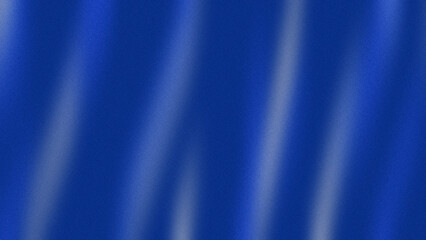 Blue drapery silk fabric luxury background. Navy abstract satin cloth texture pattern. Smooth shiny drape material curtain. Elegant velvet curve motion image realistic horizontal design.