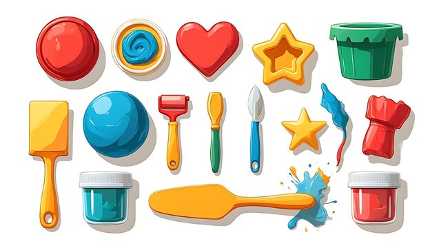 Modelar, brincar, criar &mdash; argila colorida para pequenas m&atilde;os e grandes ideias