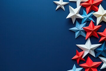 Patriotic Paper Stars