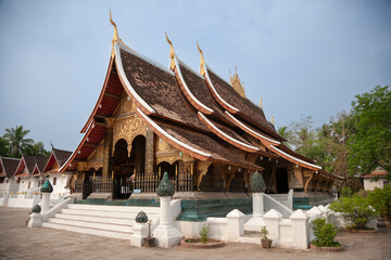 Wat Xieng Thong, a Buddhist temple in Luang Prabang, and a UNESCO World Heritage Site