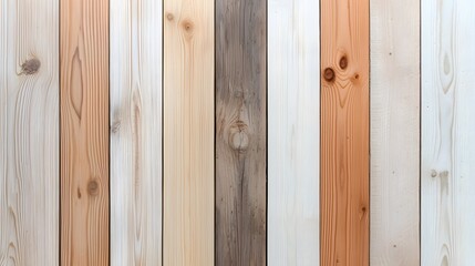 Weathered White and Brown Wood Plank Texture