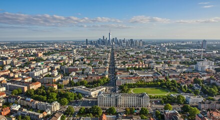 Obraz premium the city of frankfurt