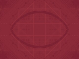 An abstract background. A dark red, elliptical shape is centered on a similar background with faint grid lines.  The design is symmetrical.