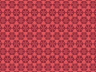 A repeating geometric pattern background.  Small, textured stars are arranged in a regular pattern on a reddish-pink background.