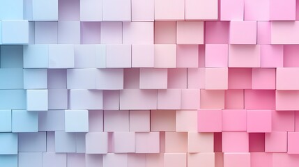 Abstract colorful  geometric cube pattern background.