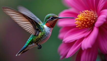 Fototapeta premium hummingbird in flight