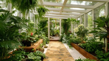 Maximize Plant Growth In Innovative Greenhouse With Polycarbonate Walls And Drainage System For Optimal Cultivation