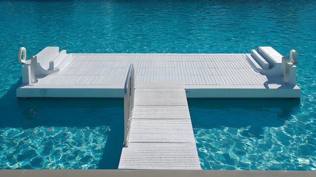 Dominate the boards with our competitive diving platform featuring advanced non-slip surface technology for safety