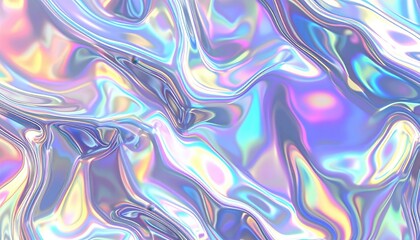 Obraz premium Abstract Holographic Iridescent Texture Background