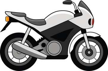 Fototapeta premium Sport Bike Illustration