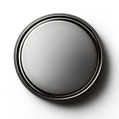Circular metal canister