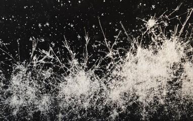 Abstract icy texture