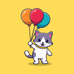 cat holding balloon 3