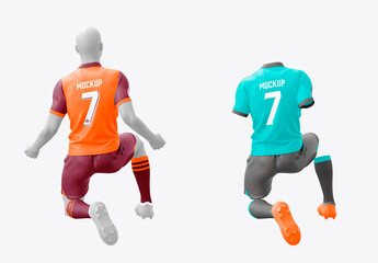 Men's Soccer Kit Mockup