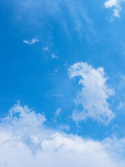 5月の午後　印象的な青空と雲44