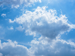 5月の午後　印象的な青空と雲51