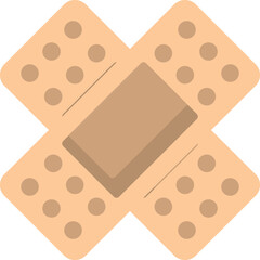 colorful bandage illustration, healthcare icon design