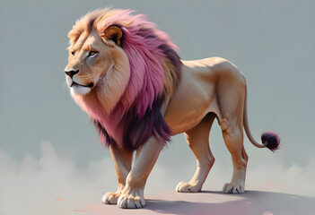 Obraz premium portrait of a lion