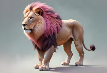 Obraz premium portrait of a lion