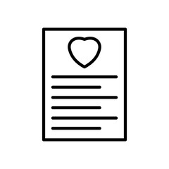 E-Commerce Wish list Icons – Flat Design for Online Store