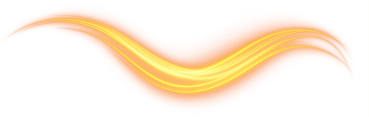 Golden Neon Curve © Likanaris