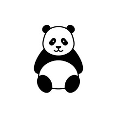 Panda Bear Illustration: Cute and Minimalist