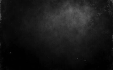 Obraz premium Grunge Black Texture Background with Vintage Border