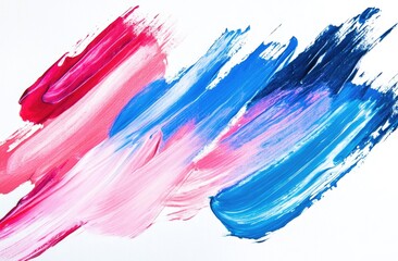 Vibrant brushstrokes of color