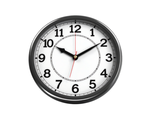 Circular Wall Clock Showing Time