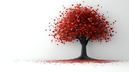 Abstract tree of hearts (2)