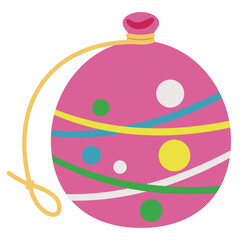 ヨーヨー風船のアイコン