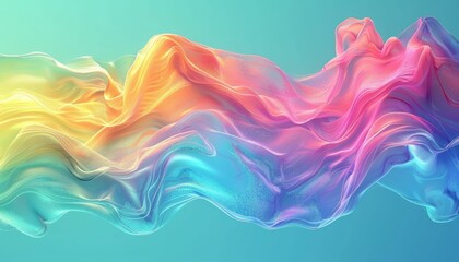 abstract background wallpaper liquid water wave with colorful for wallpaper Generate AI