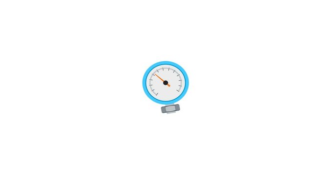 4K footage illustrating pressure through gauges, physical force, or stress visualization. Suitable for industrial, scientific, medical, or mechanical contexts. Ideal for educational videos, engineerin
