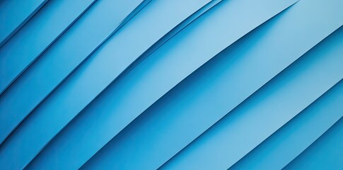 Obraz premium A visually striking abstract composition featuring layered blue triangular shapes converging towards a bright center. creating a sense of depth and movement ideal for modern design projects