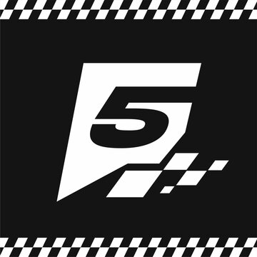 555 Racing Number