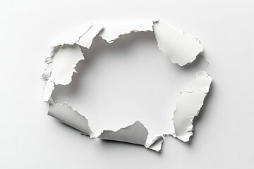 A close-up view of intricately folded white paper. showcasing sharp creases and smooth surfaces. ideal for backgrounds in design projects or artistic presentations