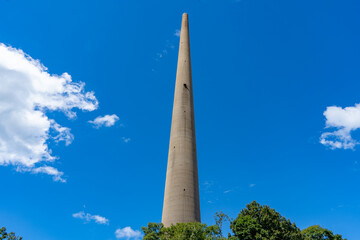針尾送信所1号塔の風景（佐世保市）